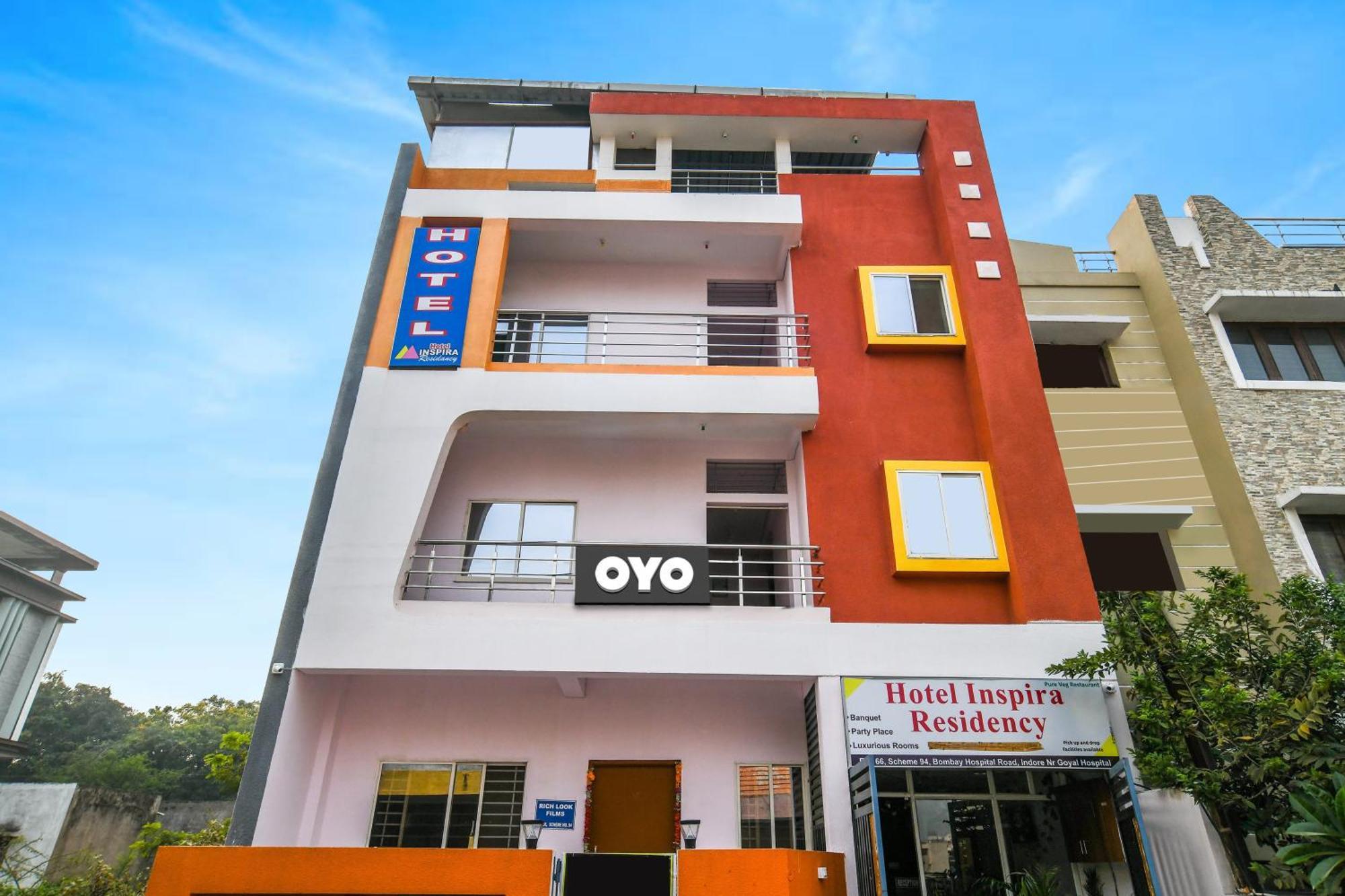 Oyo Hotel Inspira Residency Indore Exterior foto