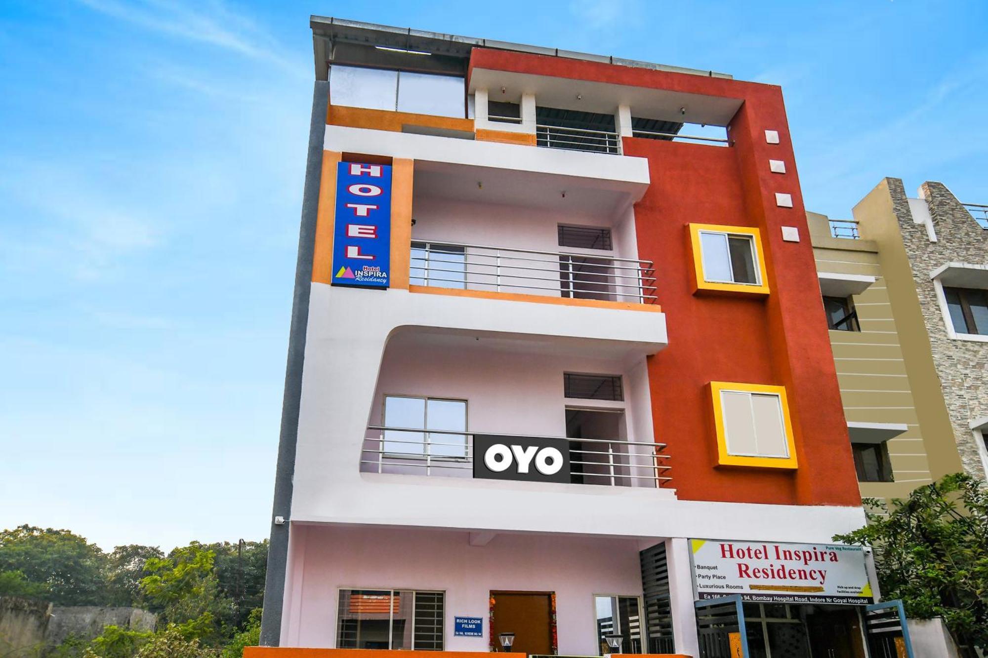 Oyo Hotel Inspira Residency Indore Exterior foto